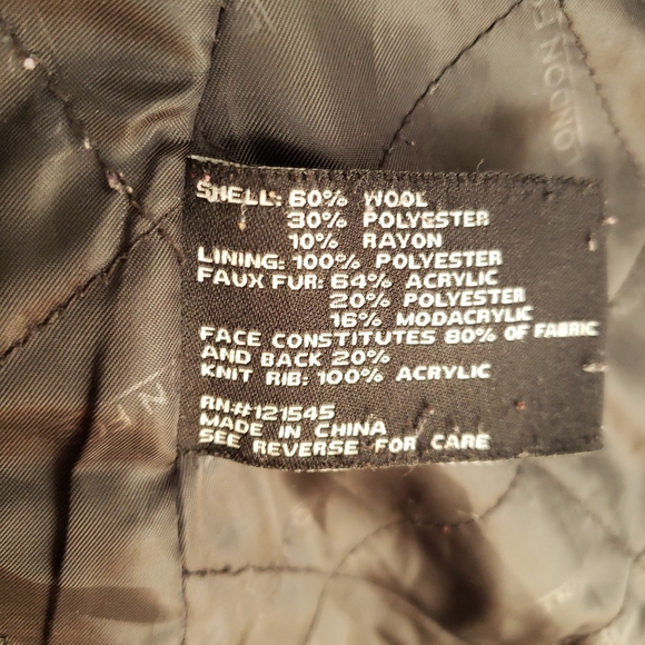 London Fog Warm Wool Coat - Picture 10 of 10